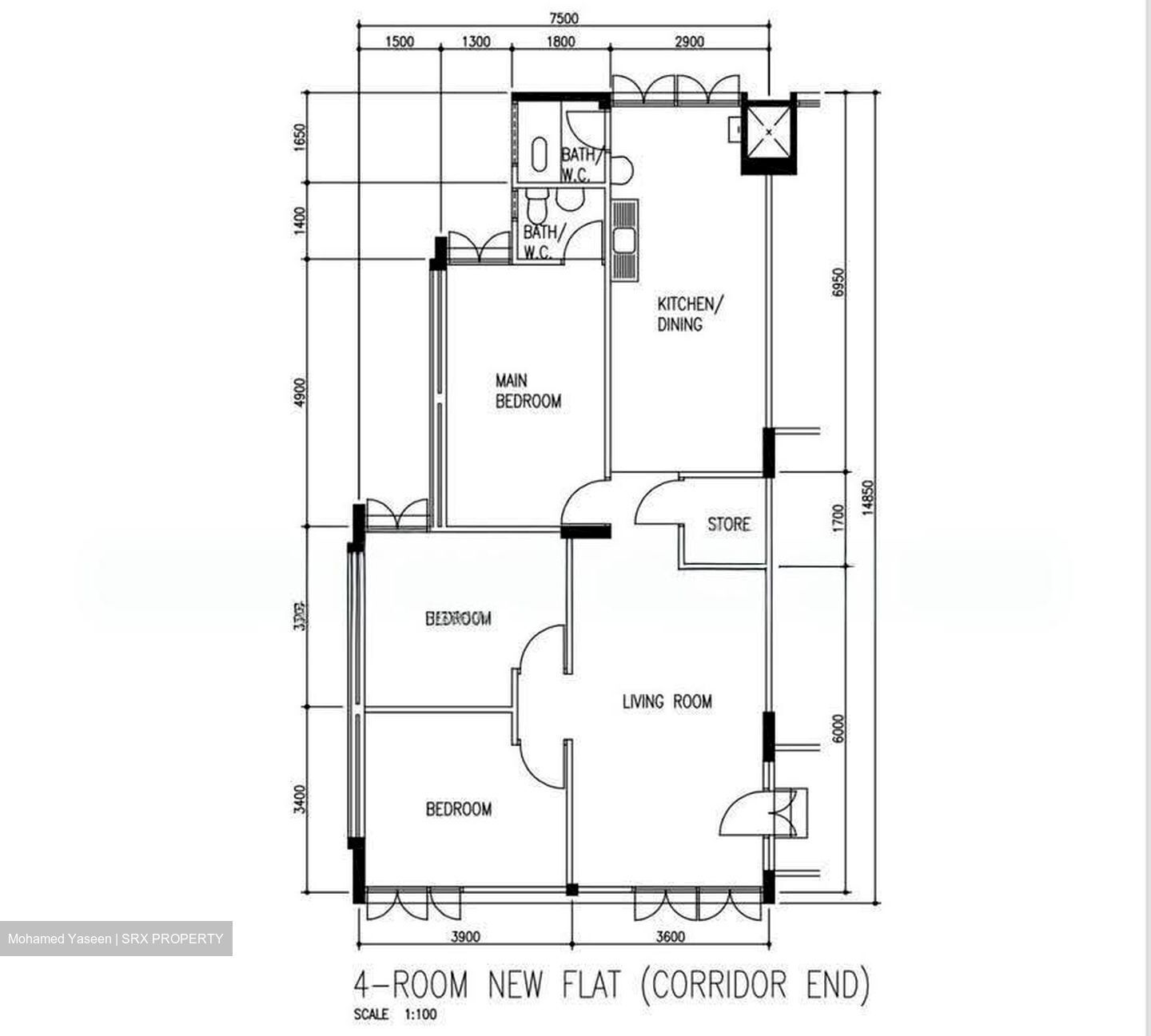 Blk 23 MARSILING DRIVE (Woodlands), HDB 4 Rooms #614971681